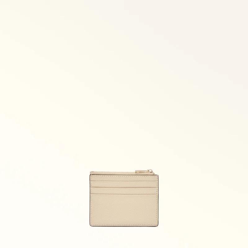 Furla Beige Camelia Card Case Ballerina I Small for Women | Best Price UAE